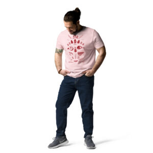 Camiseta de algodón orgánico unisex
